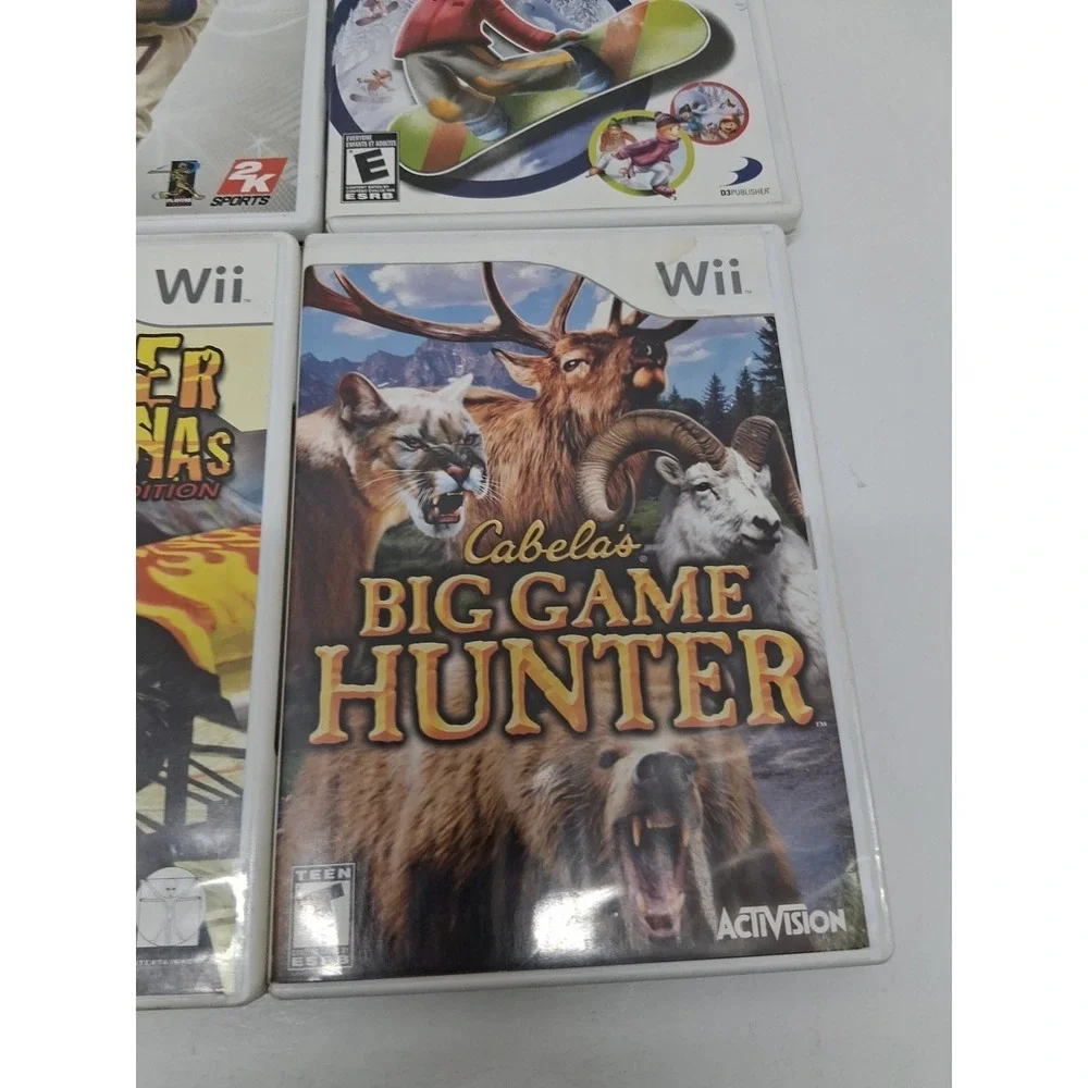 Wii Games Lot Of 6 Used Good Condition